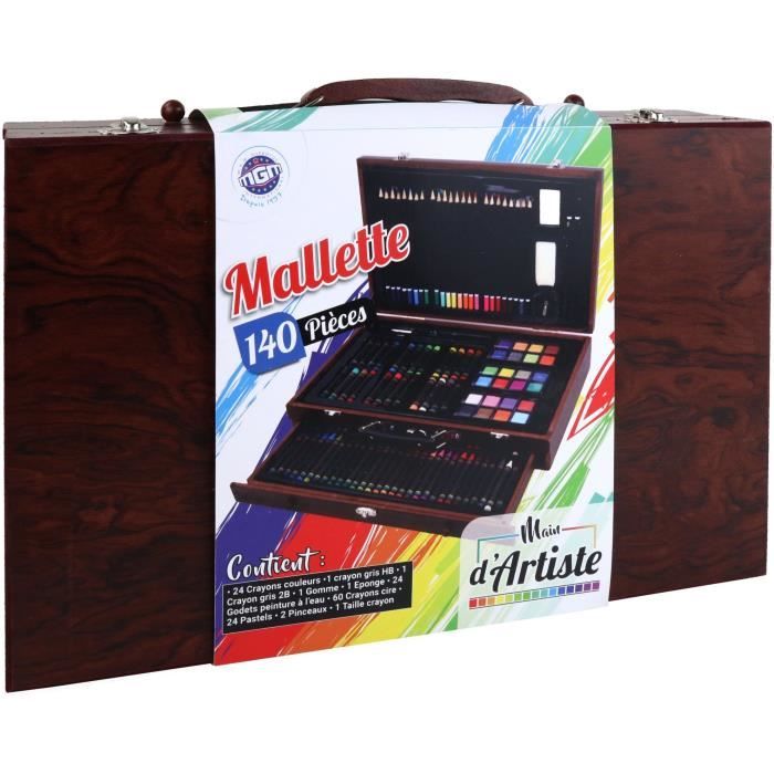Artist's hand - 140 pieces wooden drawer case - Creative leisure - MGM