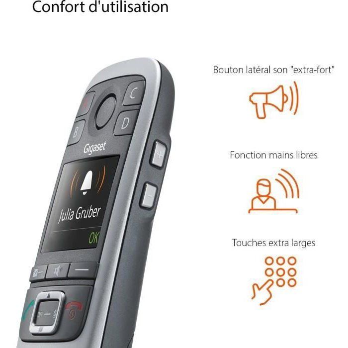GIGASET Landline E560 Silver
