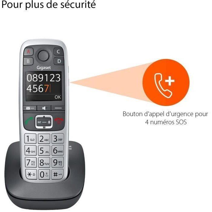 GIGASET Landline E560 Silver