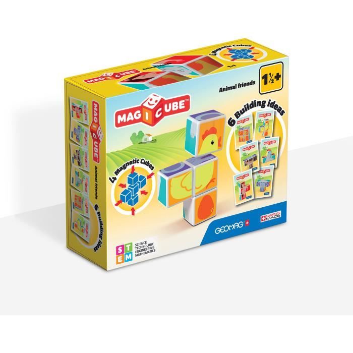 MAGICUBE Animals Friends (4 Cubes)