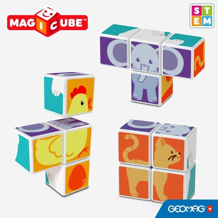 MAGICUBE Animals Friends (4 Cubes)