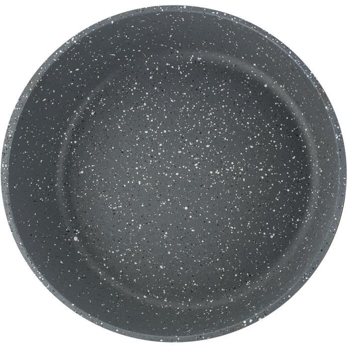 GSW - 414562 - Battery - Aluminum Forged Massive GOURMET GRANITE - 10pcs - Induction - VITAFLON GRANIT Coating