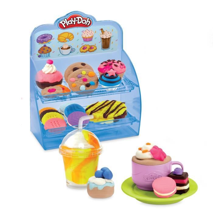 Play-Doh, My super coffee, 20 accessories and 8 pots of modeling clay, from 3 years old