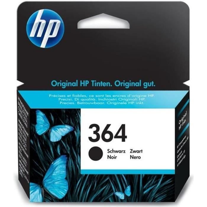 HP 364 Genuine Black Ink Cartridge for HP DeskJet 3070A and HP Photosmart 5525/6525 (CB316EE)