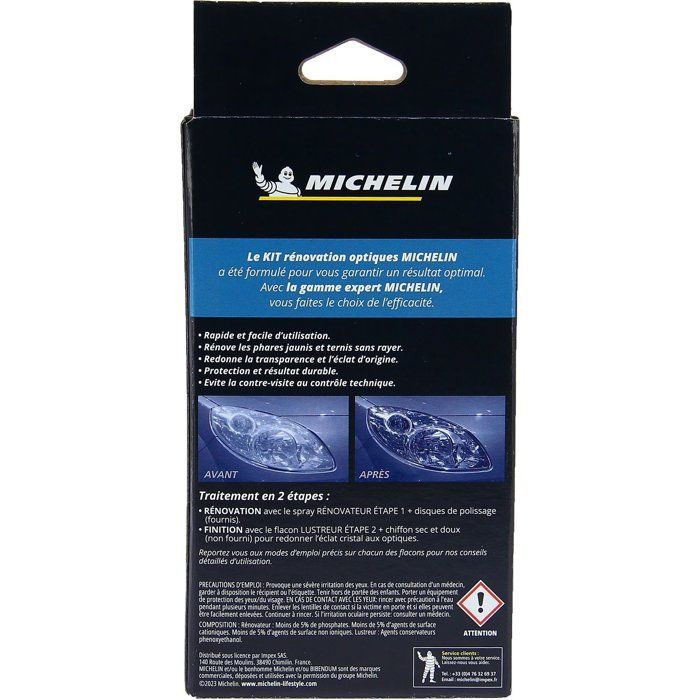 MICHELIN Expert Kit of optical renovation of lighthouses