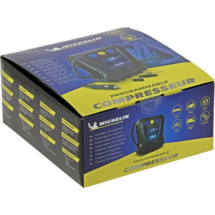 MICHELIN Programmable compressor 12V 7 bars