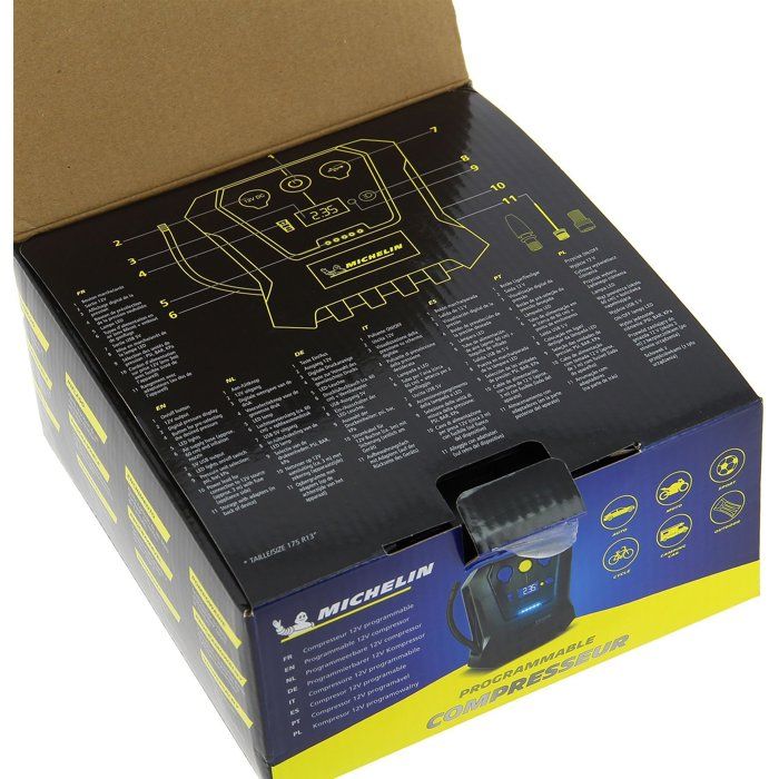 MICHELIN Programmable compressor 12V 7 bars