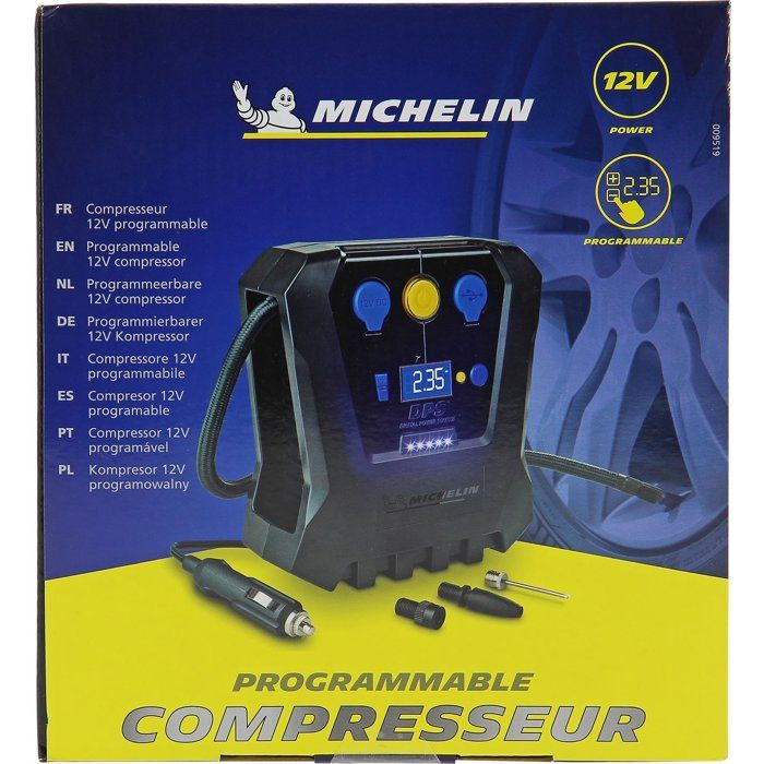 MICHELIN Programmable compressor 12V 7 bars