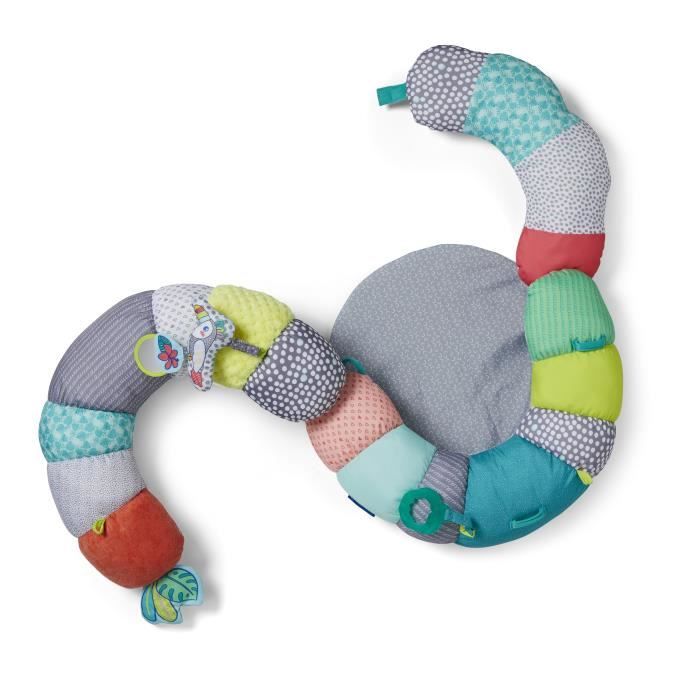 2-in-1 Infantino Tummy Time activity cushion