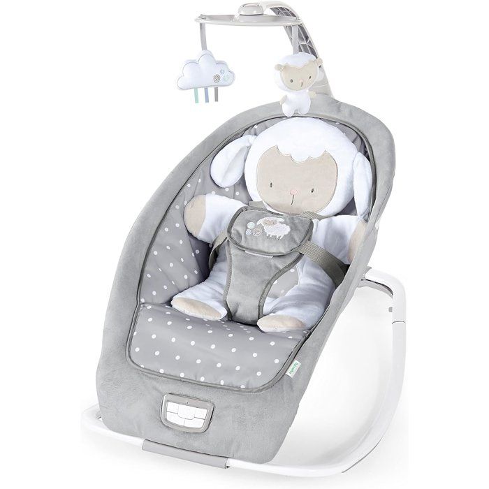 INGENUITY Automatic swinging bouncer - Cuddle Lamb