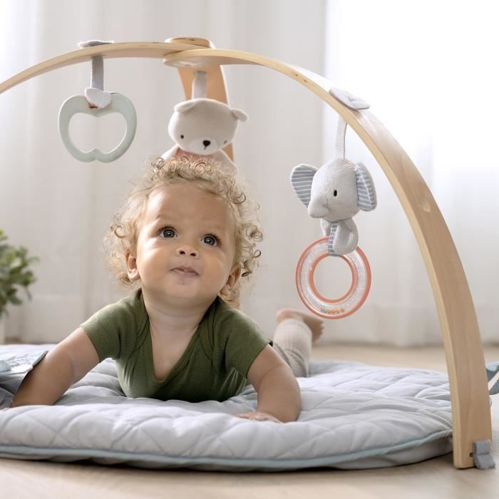 INGENUITY play mat Cozy Spot Reversible Duvet Activity Gym - Loamy 