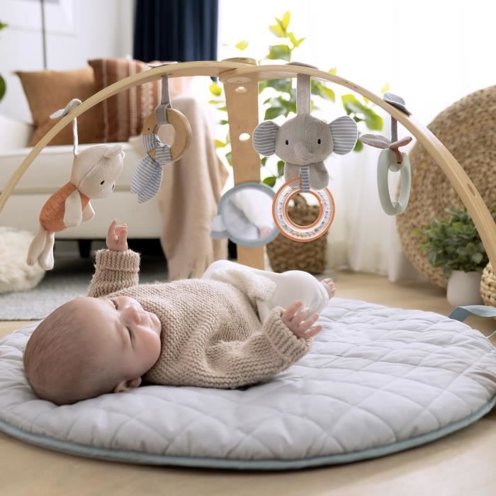 INGENUITY play mat Cozy Spot Reversible Duvet Activity Gym - Loamy 