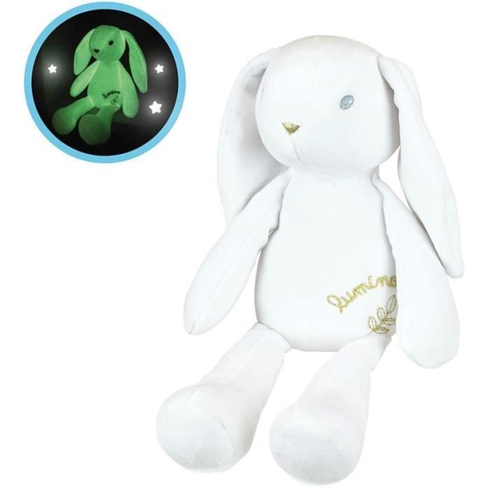 LIMINOU Luminous plush rabbit +/- 30 cm