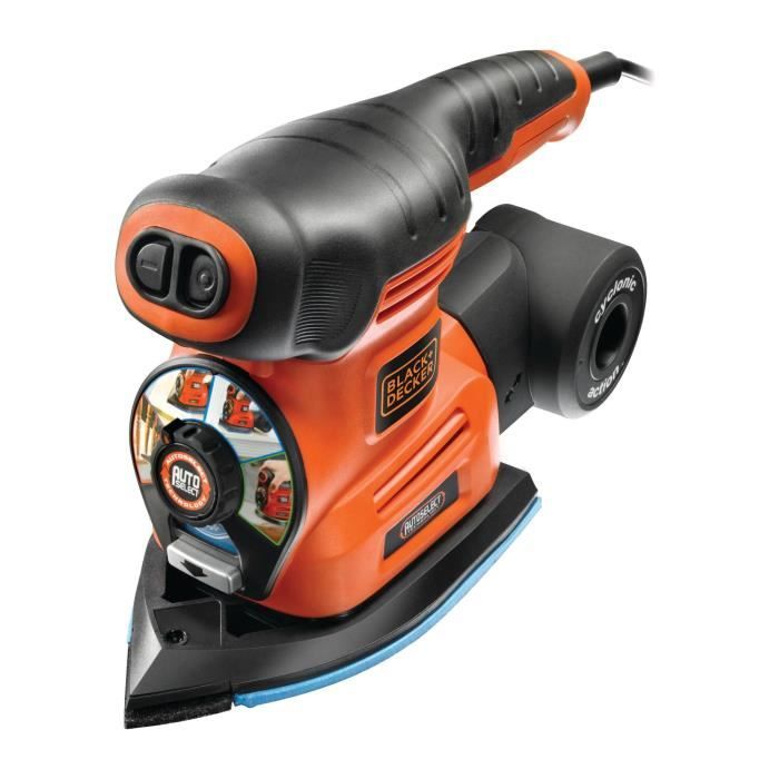 BLACK & DECKER KA280K - 4 in 1 Multi-sander - 220 W - 230 V - Red and black