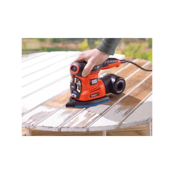 BLACK & DECKER KA280K - 4 in 1 Multi-sander - 220 W - 230 V - Red and black