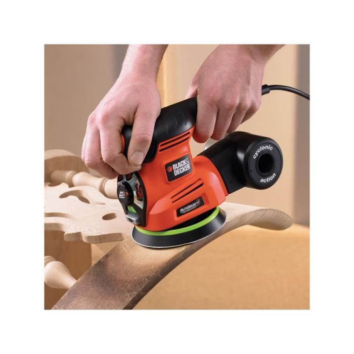 BLACK & DECKER KA280K - 4 in 1 Multi-sander - 220 W - 230 V - Red and black