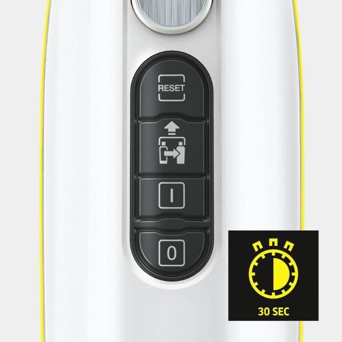 Steam mop - KARCHER - SC 3 UPRIGHT EasyFix - Eliminates up to 99.99% of viruses and bacteria