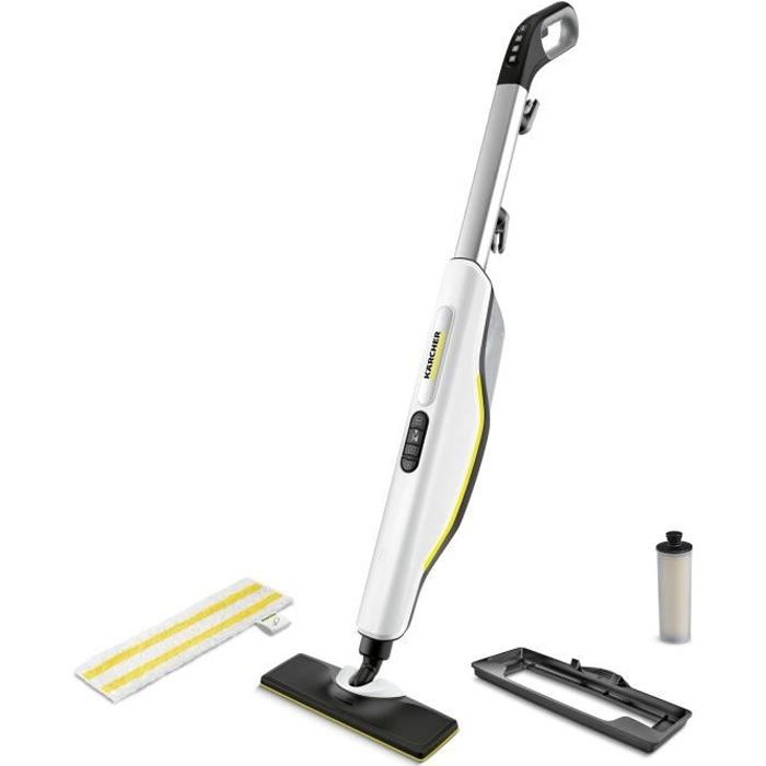 Steam mop - KARCHER - SC 3 UPRIGHT EasyFix - Eliminates up to 99.99% of viruses and bacteria