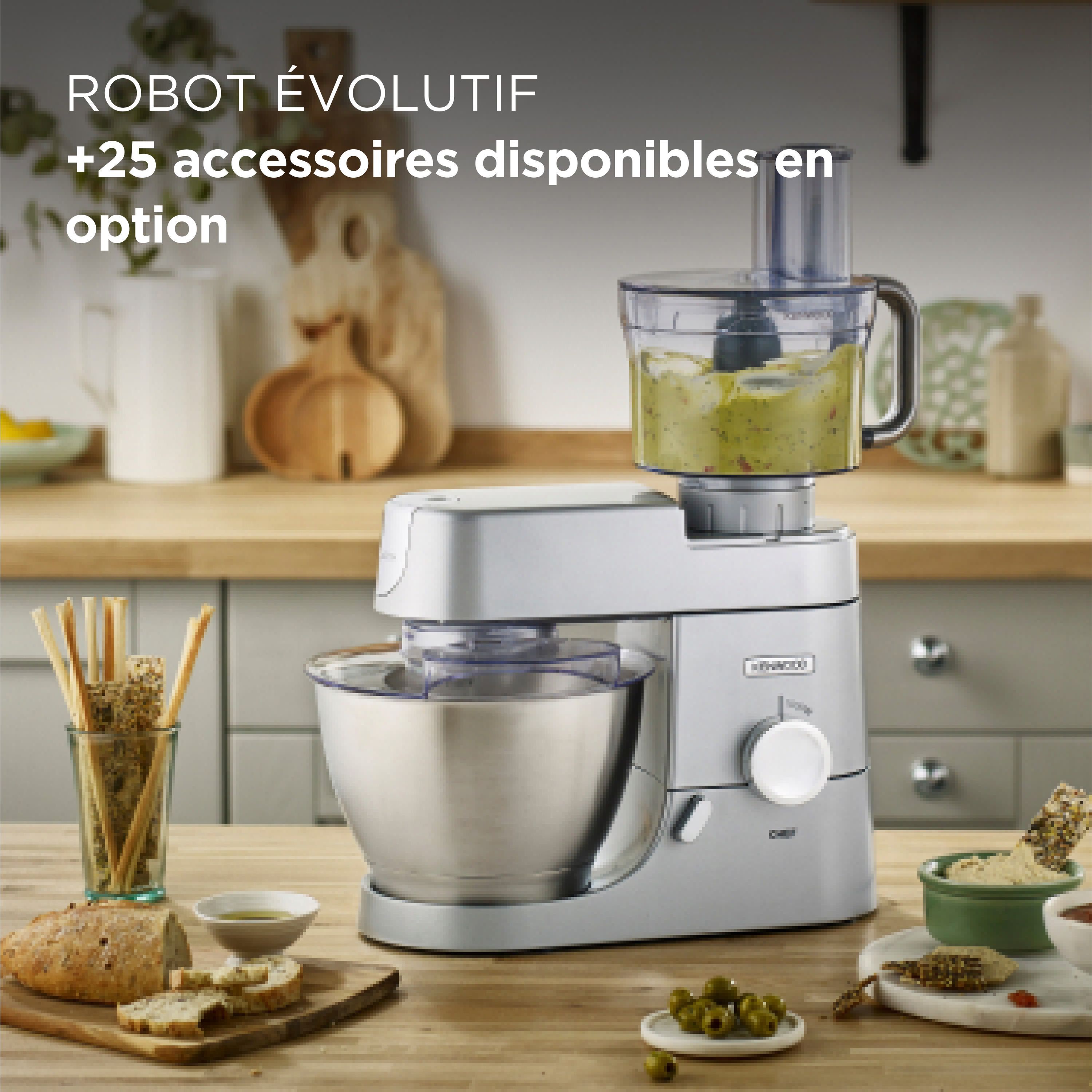 KENWOOD KVC3100S Chef Pastry Chef - Inox