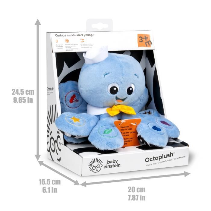 BABY EINSTEIN Octoplush Octopus Octopus - Blue