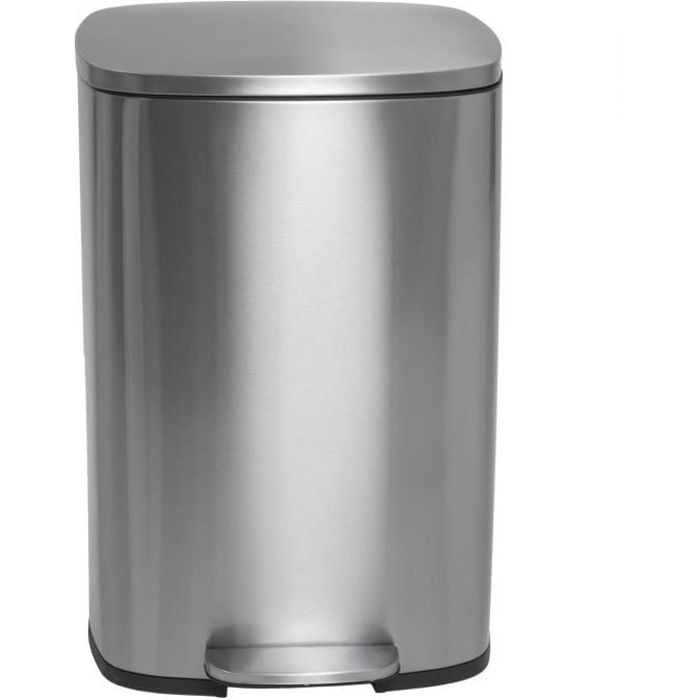 KITCHEN MOVE Pedal kitchen bin - Brushed stainless steel - 50L - ADMIRAL
