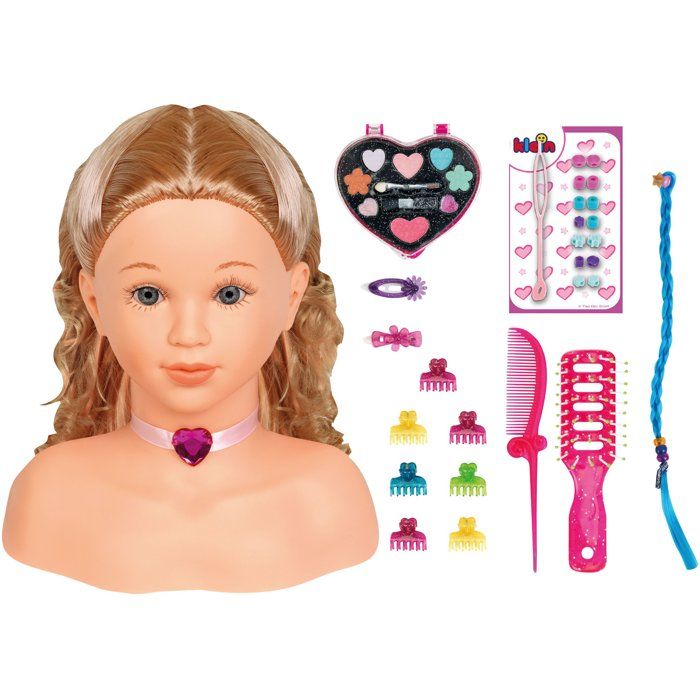PRINCESS CORALIE Hairdressing and Makeup head with accessories - 33cm
