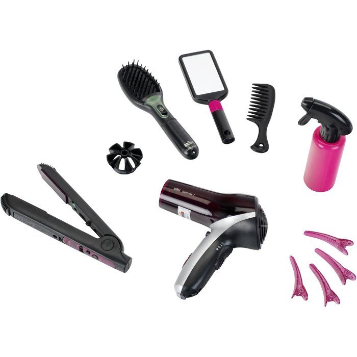 KLEIN - Mega hairstyle set Braun Satin Hair 7