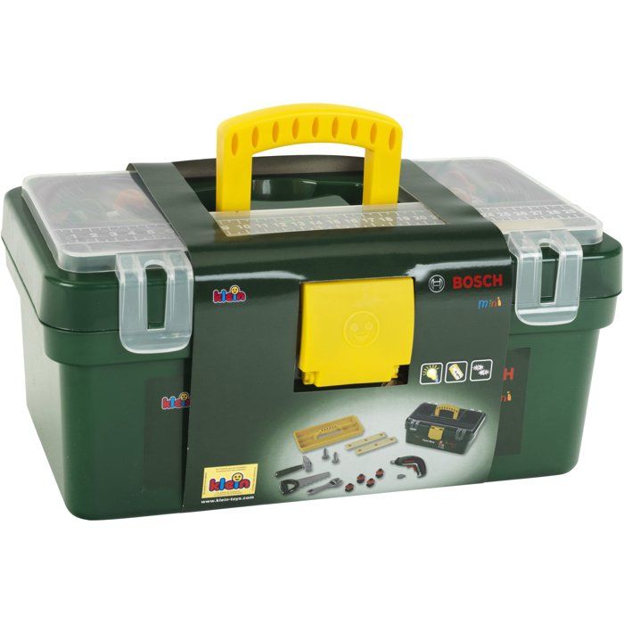 BOSCH Bosch Tool Case with Screwdriver and Compartments for Kids