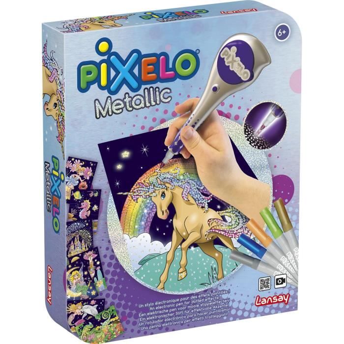 LANSAY Pixelo Coloring game Metal box - Mixed - from 6 years