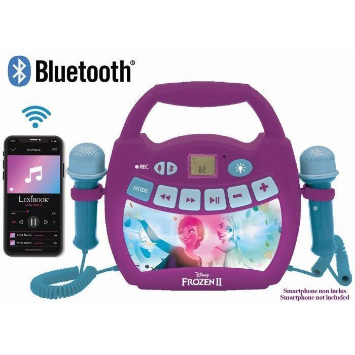 THE SNOW QUEEN - Bluetooth Speaker - Light Effects, Microphones and Rechargeable Battery