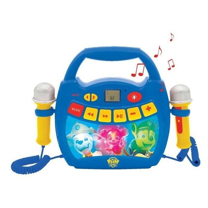 LA PAT 'PATROUILLE - Bluetooth speaker - Light Effects, Microphones and Rechargeable Battery