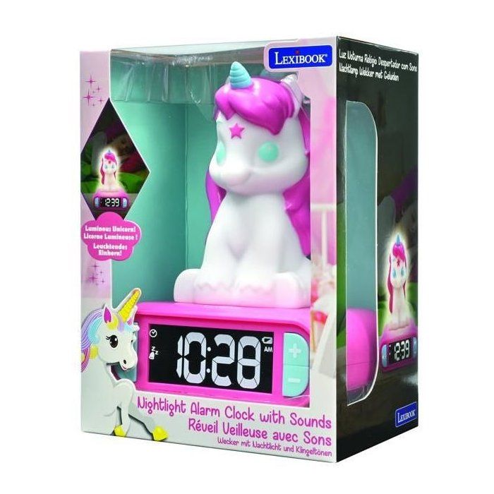 Unicorn Nightlight Alarm Clock