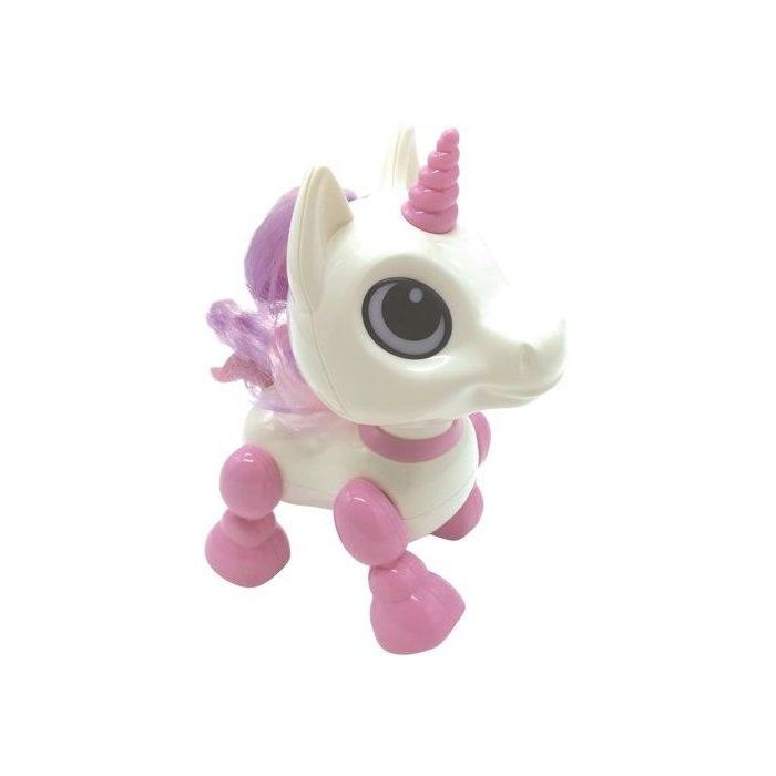 Power Unicorn Mini - Robot unicorn with light and sound effects, hand click control, repeat