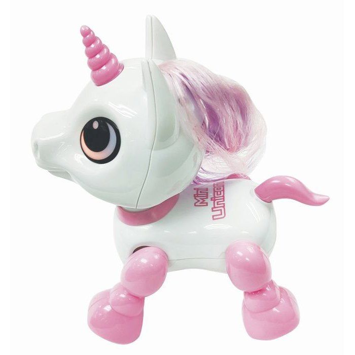 Power Unicorn Mini - Robot unicorn with light and sound effects, hand click control, repeat