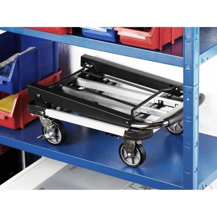 MEISTER aluminum folding platform trolley 150kg
