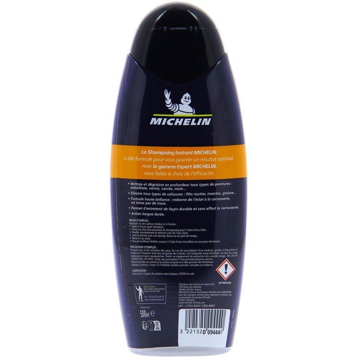 MICHELIN surveys shampooing