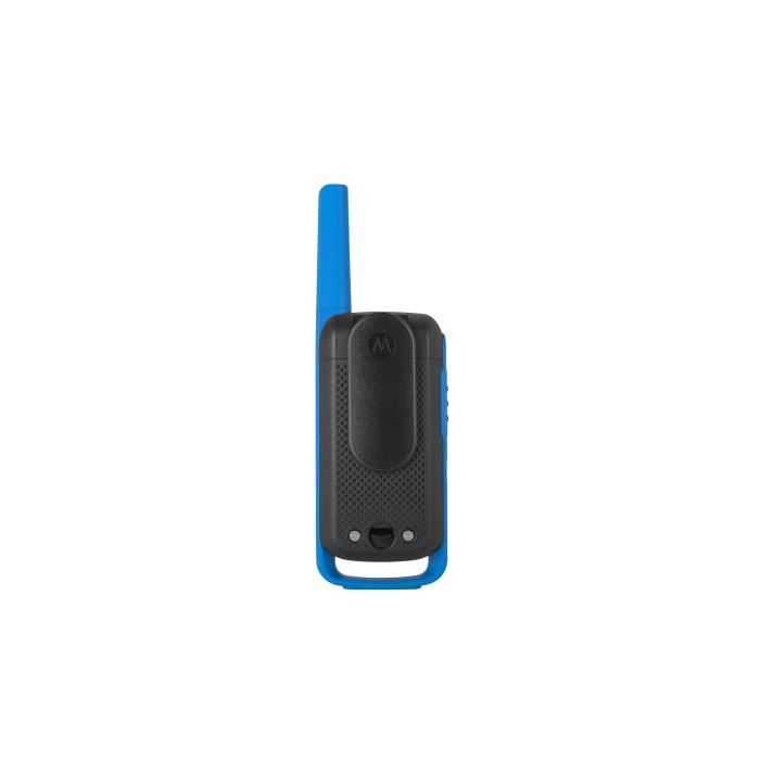 MOTOROLA Walkie Talkie Radios T62 PMR446 - Unlicensed - Easy Pairing - Blue