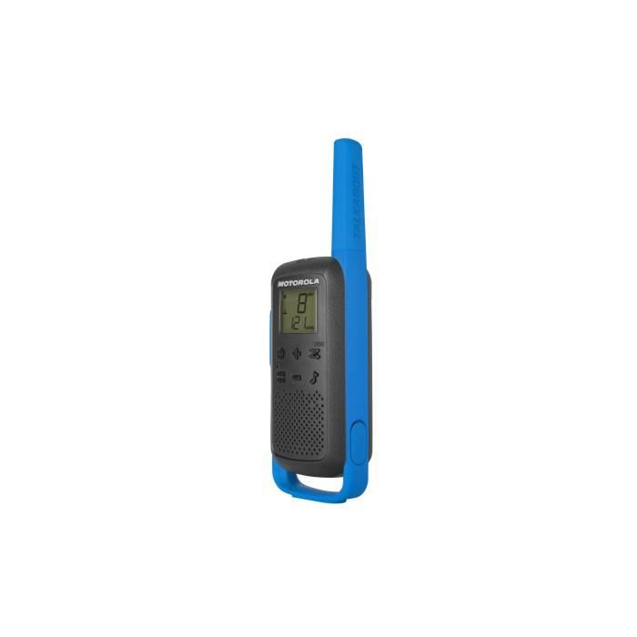 MOTOROLA Walkie Talkie Radios T62 PMR446 - Unlicensed - Easy Pairing - Blue