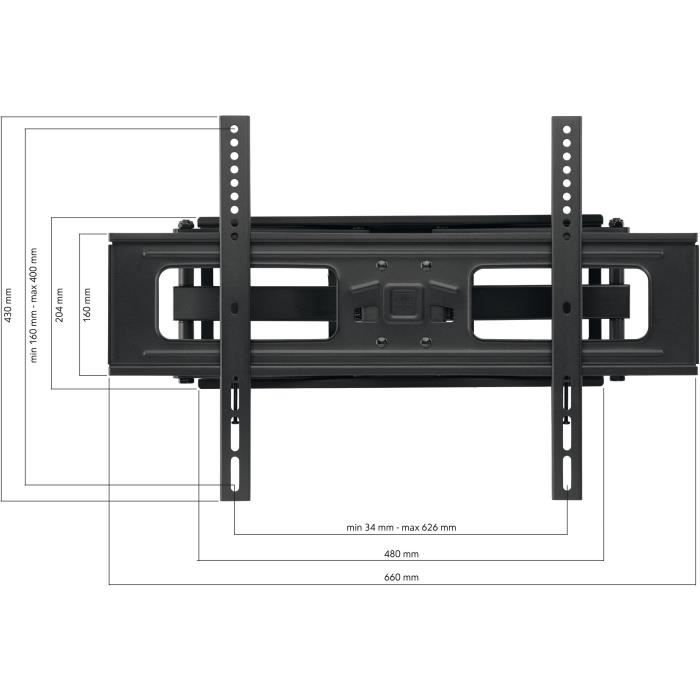 ONE FOR ALL WM4661 Tilt and Swivel Wall Mount for 81 to 213 cm (32 to 84)