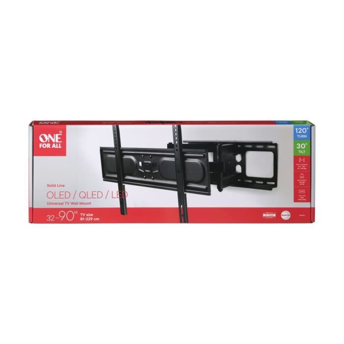 ONE FOR ALL WM4661 Tilt and Swivel Wall Mount for 81 to 213 cm (32 to 84)