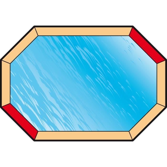 UBBINK Safety cover for swimming pool 300x490 - Blue