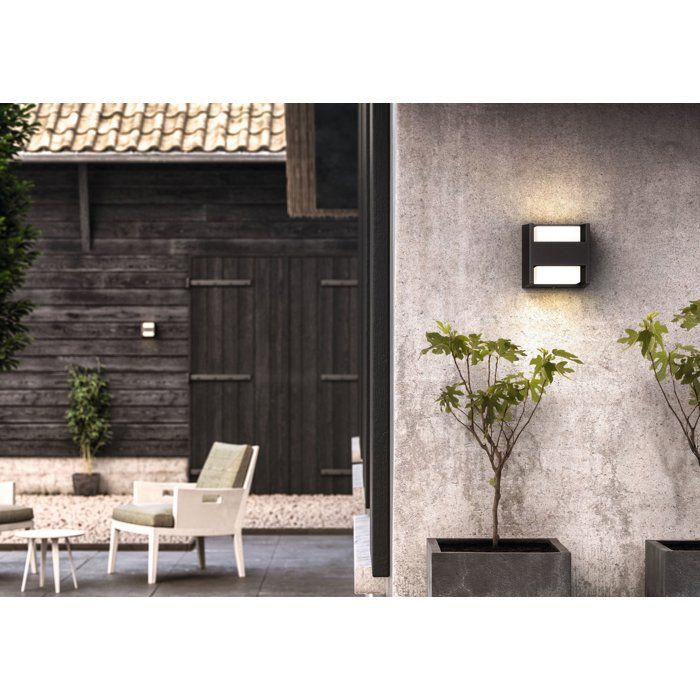 PHILIPS Arbor outdoor wall lamp 2x4,5W 230V - Anthracite