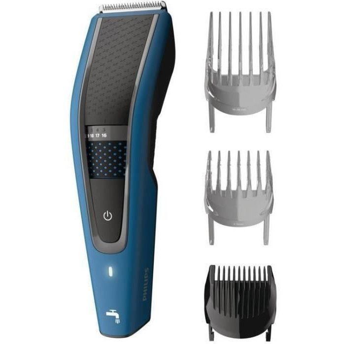 PHILIPS Hair & Beard Trimmer Series 5000 HC5612/15, 3 combs (2 hair + 1 beard), DualCut technology