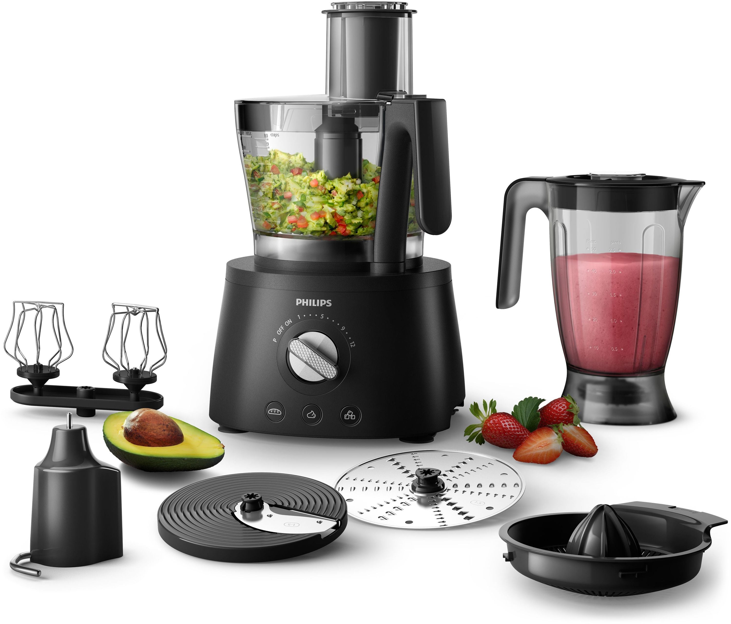PHILIPS HR7776 / 90 Avance Collection Multifunctional Robot - Black