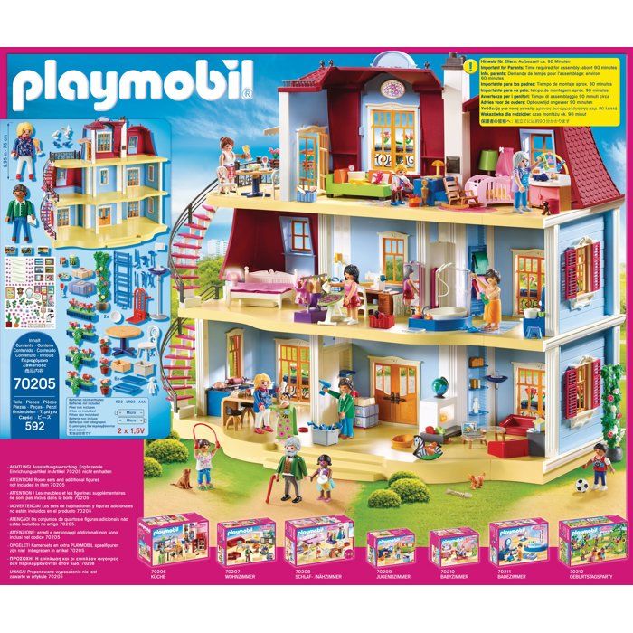 PLAYMOBIL 70205 - Dollhouse La Maison Traditionnelle - Large traditional house - New for 2020
