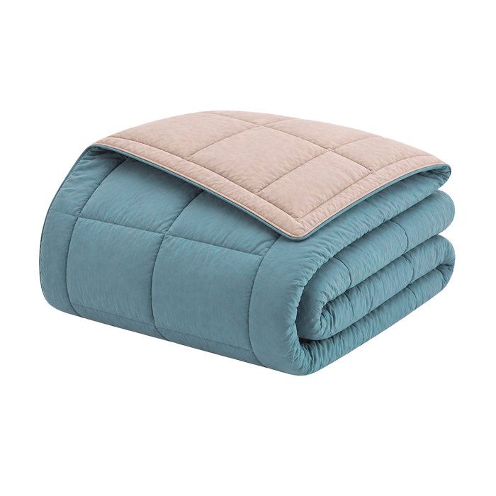 HUDSON Microfiber Light Duvet 200g / m² 220x240cm Pebble & Lake