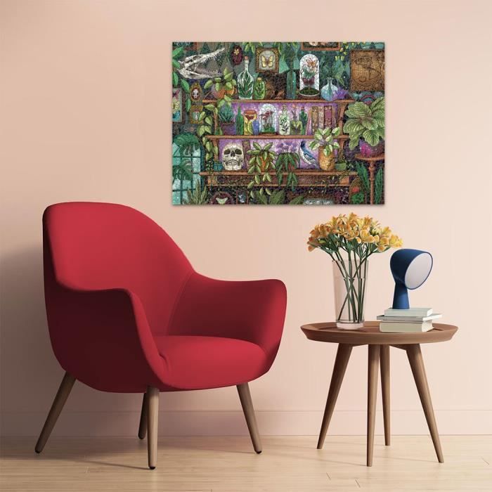 2000-piece puzzle, Ages 14 and up, Witchy trinkets and items, Premium quality puzzle made in Europe, Plants, 12001416