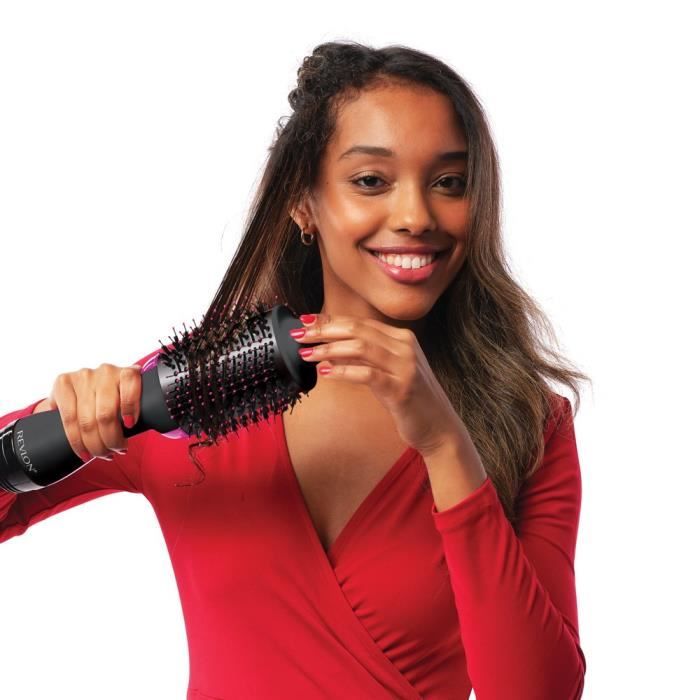 REVLON 2-in-1 Volumizing Drying Brush RVDR5222E - Pro Collection - Black / Pink
