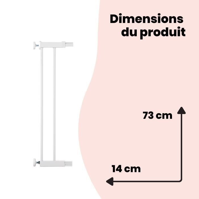 SAFETY 1ST Child safety barrier extension - 14 cm