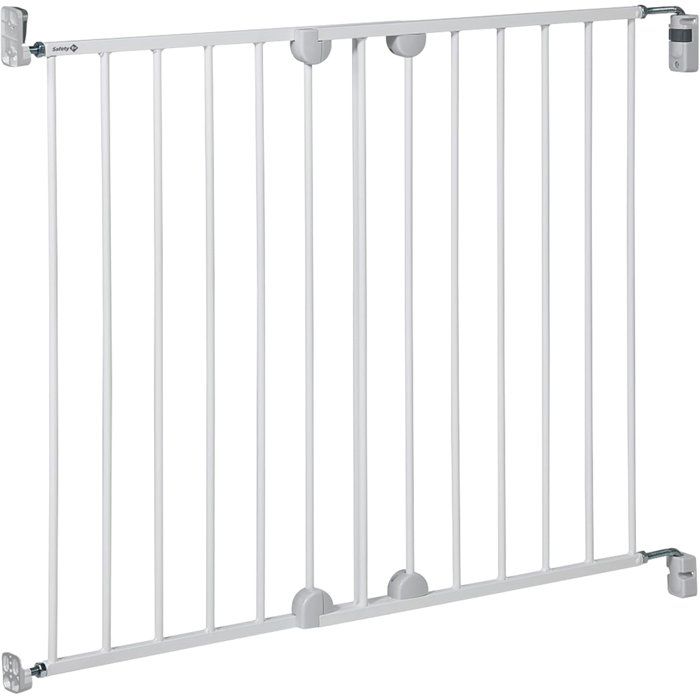 Barriere Safety First wall-fix extending metal blanche